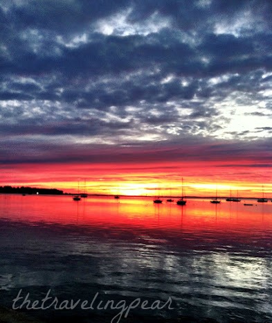 sunrise over Maine